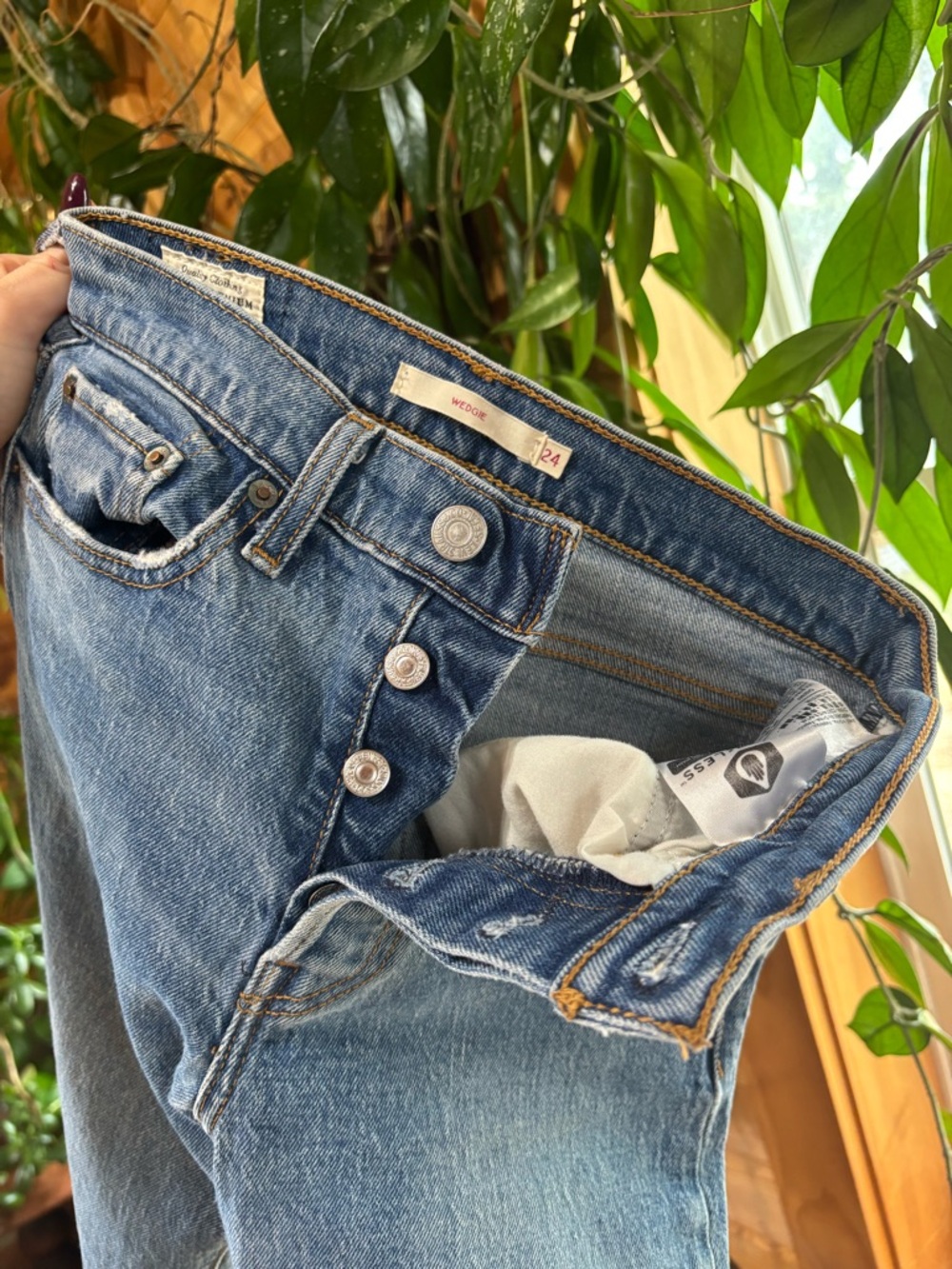 💋Levi Wedgie Jeans